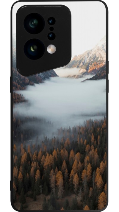 OPPO Find X5 Case Hülle - Silikon schwarz Autumn 22 forest lanscape OPPO Find X5 Case Hülle - Silikon schwarz Autumn 22 forest lanscape