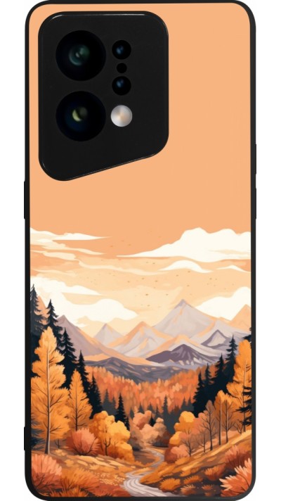 OPPO Find X5 Case Hülle - Silikon schwarz Autumn 25 Mountains OPPO Find X5 Case Hülle - Silikon schwarz Autumn 25 Mountains