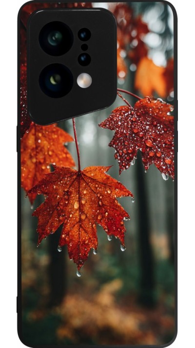 OPPO Find X5 Case Hülle - Silikon schwarz Autumn 25 Rain OPPO Find X5 Case Hülle - Silikon schwarz Autumn 25 Rain