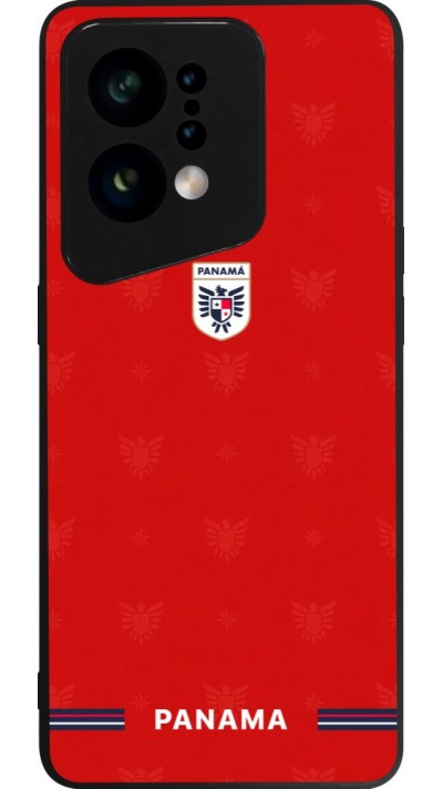 Coque OPPO Find X5 - Silicone rigide noir Maillot de football Panama 2026 personnalisable