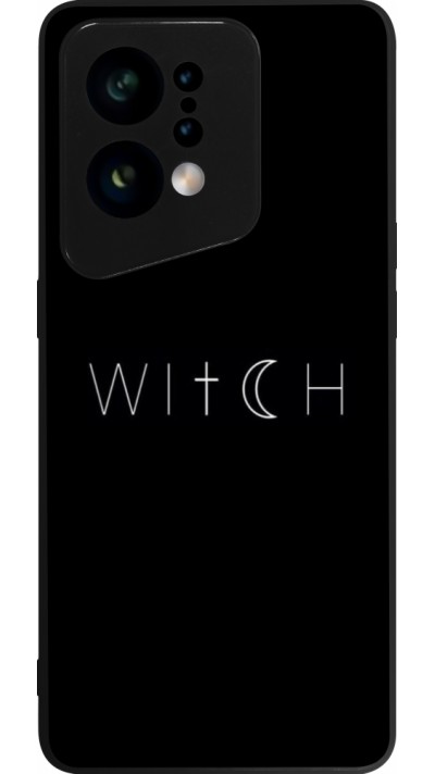 OPPO Find X5 Case Hülle - Silikon schwarz Halloween 22 witch word OPPO Find X5 Case Hülle - Silikon schwarz Halloween 22 witch word
