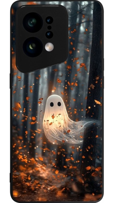 OPPO Find X5 Case Hülle - Silikon schwarz Halloween 2025 Ghost in the forest OPPO Find X5 Case Hülle - Silikon schwarz Halloween 2025 Ghost in the forest