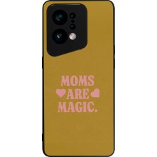 OPPO Find X5 Case Hülle - Silikon schwarz Mom 2026 Are Magic