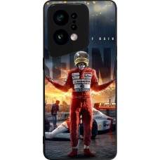 Coque OPPO Find X5 - Silicone rigide noir Senna The King of Rain
