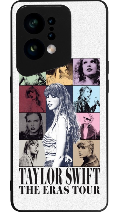 OPPO Find X5 Case Hülle - Silikon schwarz Taylor Swift The Eras Tour
