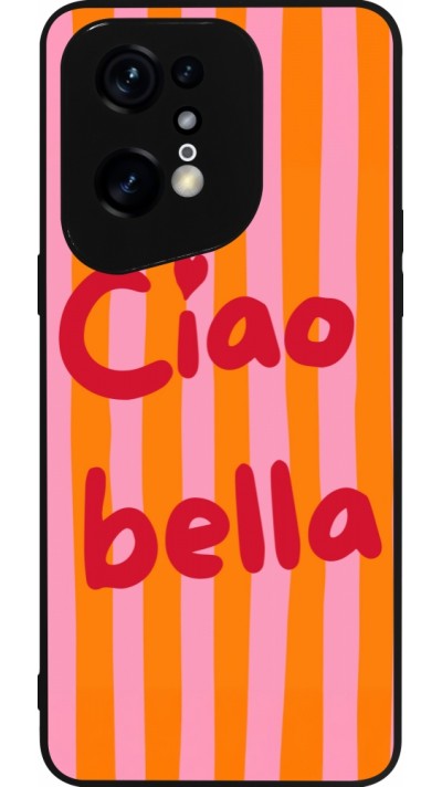 Coque OPPO Find X5 Pro - Silicone rigide noir Bye Bella 2026