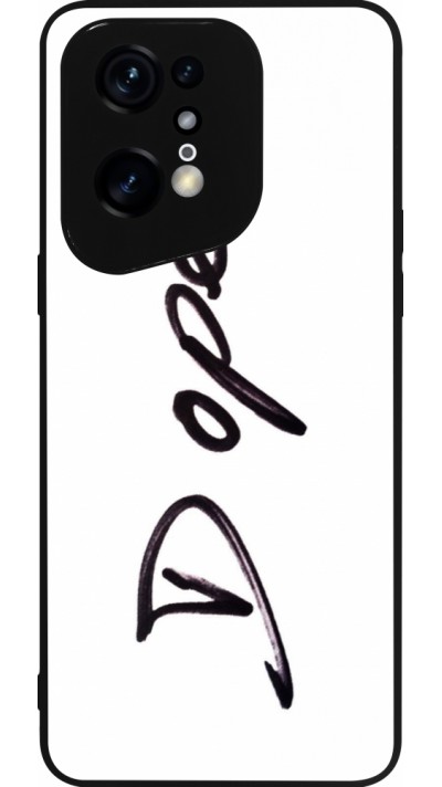 OPPO Find X5 Pro Case Hülle - Silikon schwarz Dope