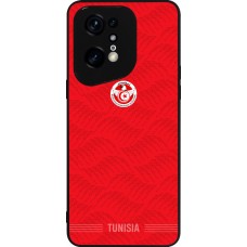 OPPO Find X5 Pro Case Hülle - Silikon schwarz Tunesien 2026 personalisierbares Fussballtrikot