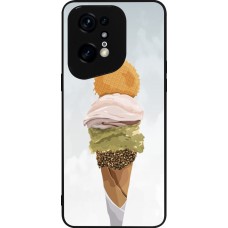 Coque OPPO Find X5 Pro - Silicone rigide noir Summer 2025 Cornet