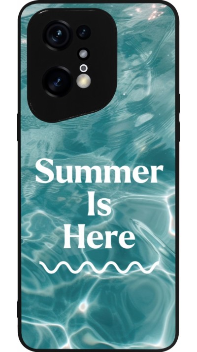 Coque OPPO Find X5 Pro - Silicone rigide noir Summer 2025 Summer is here