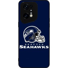 OPPO Find X5 Pro Case Hülle - Silikon schwarz Super Bowl 26 Seattle 3