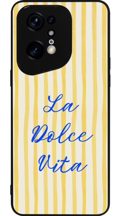 Coque OPPO Find X5 Pro - Silicone rigide noir The good life 2026