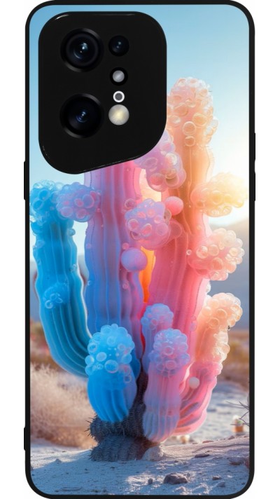 OPPO Find X5 Pro Case Hülle - Silikon schwarz Artificial vegetation 2025