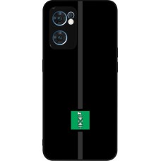 Coque OPPO Reno7 5G - Silicone rigide noir Canton SG noir