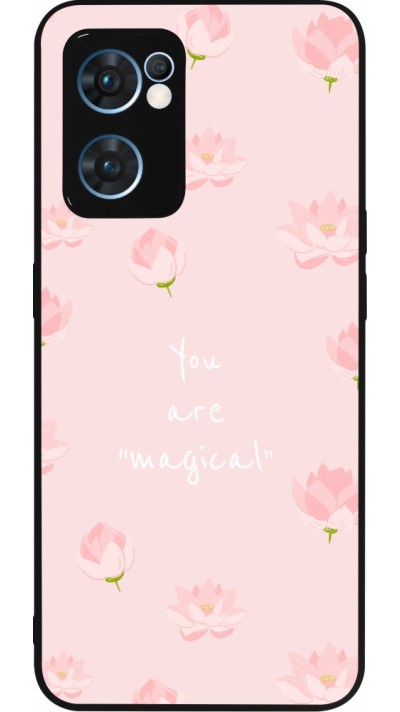 OPPO Reno7 5G Case Hülle - Silikon schwarz Mom 2023 your are magical