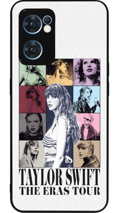 OPPO Reno7 5G Case Hülle - Silikon schwarz Taylor Swift The Eras Tour