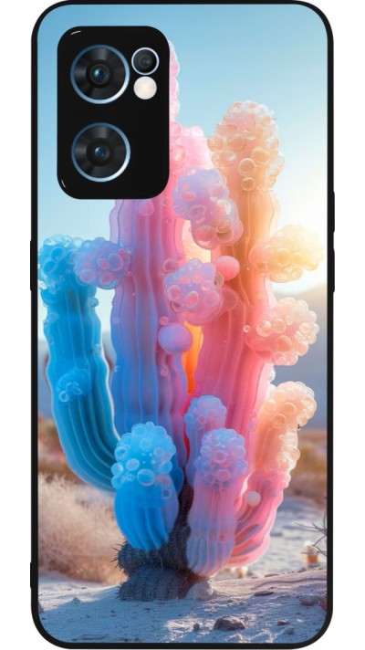 Coque OPPO Reno7 5G - Silicone rigide noir Artificial vegetation 2025