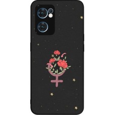 Coque OPPO Reno7 5G - Silicone rigide noir Womens day 2026 1
