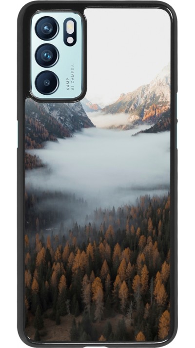 Oppo Reno6 5G Case Hülle - Autumn 22 forest lanscape