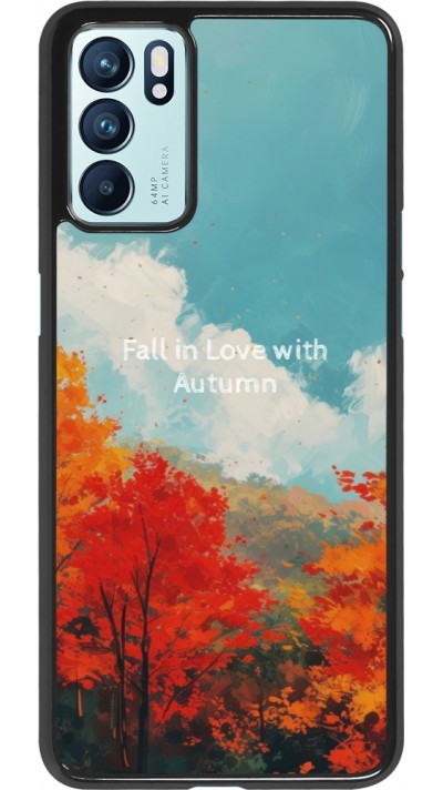 Coque OPPO Reno6 5G - Autumn 25 Fall in love