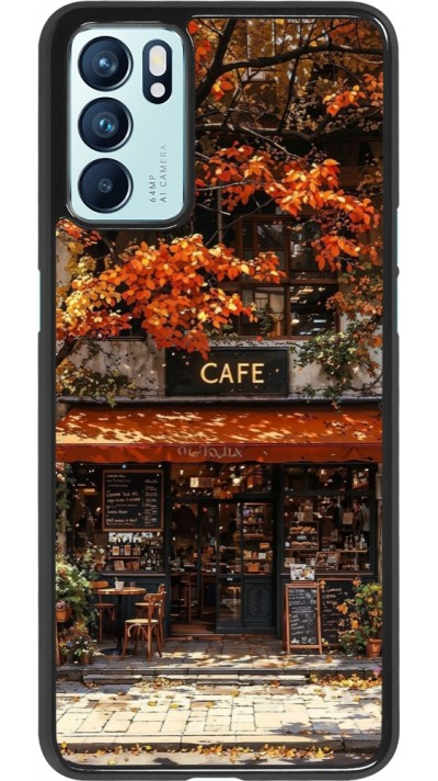 Coque OPPO Reno6 5G - Autumn 25 Coffee shop