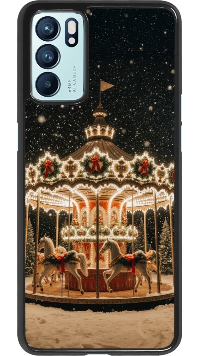 Coque OPPO Reno6 5G - Christmas 25 Carousel