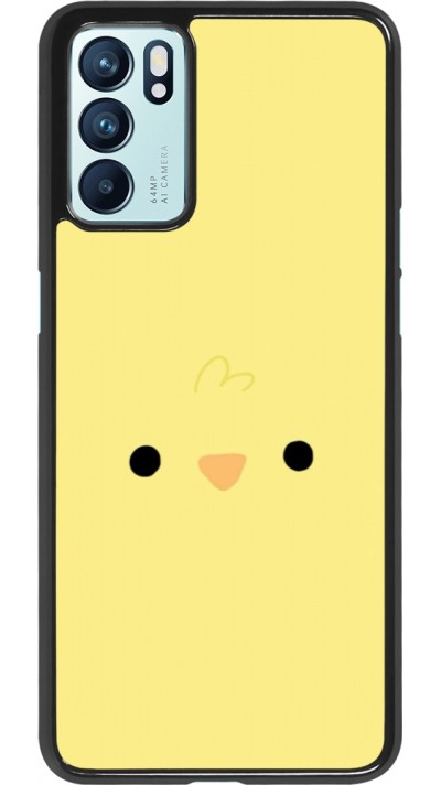 Coque OPPO Reno6 5G - Easter 2026 Little chicken