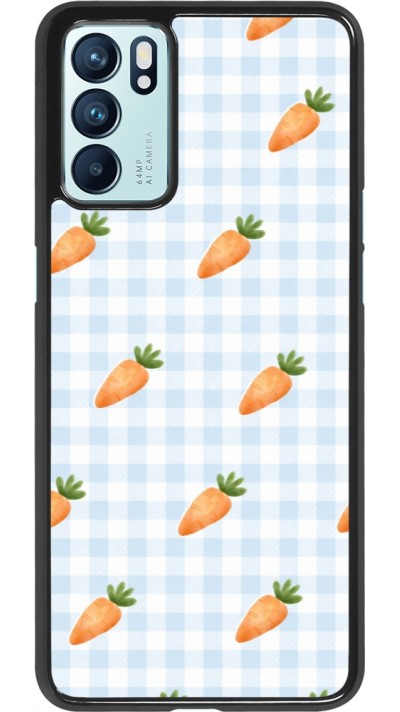 Coque OPPO Reno6 5G - Easter 2026 Pattern carrots