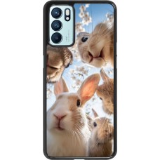 Coque OPPO Reno6 5G - Easter 2026 Rabbits