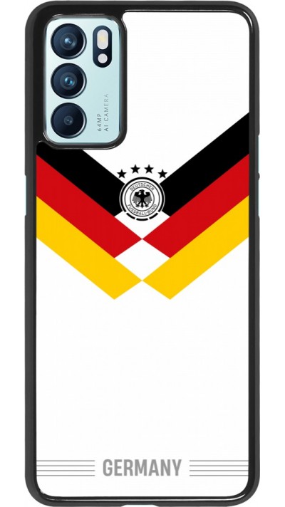 Coque OPPO Reno6 5G - Maillot de football Allemagne 2026 personnalisable