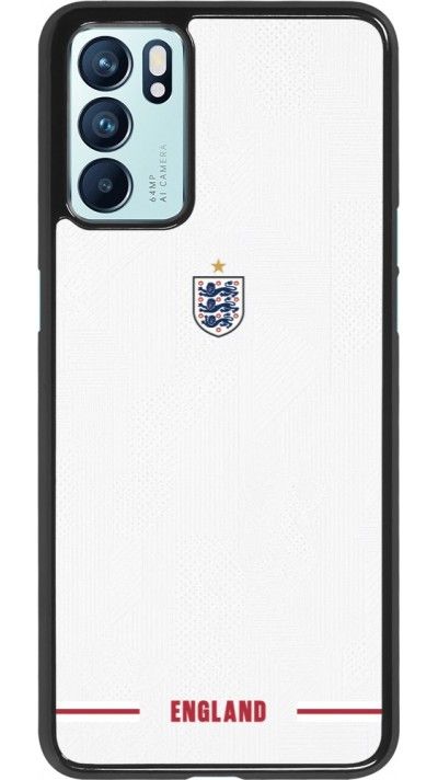Coque OPPO Reno6 5G - Maillot de football Angleterre 2026 personnalisable
