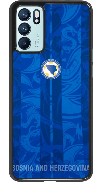 Coque OPPO Reno6 5G - Maillot de football Bosnie-Herzégovine 2026 personnalisable