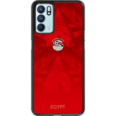Coque OPPO Reno6 5G - Maillot de football Égypte 2026 personnalisable