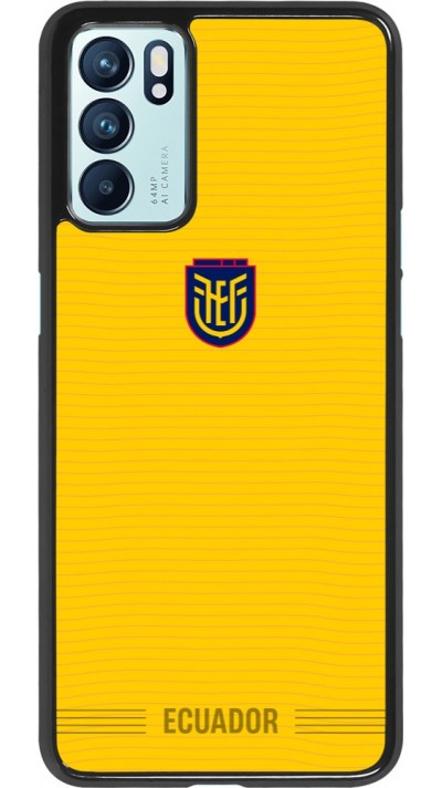 Coque OPPO Reno6 5G - Maillot de football E?quateur 2026 personnalisable