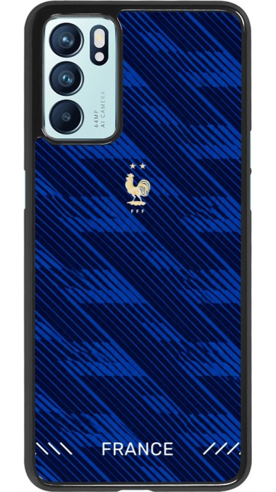 Coque OPPO Reno6 5G - Maillot de football France 2026 personnalisable