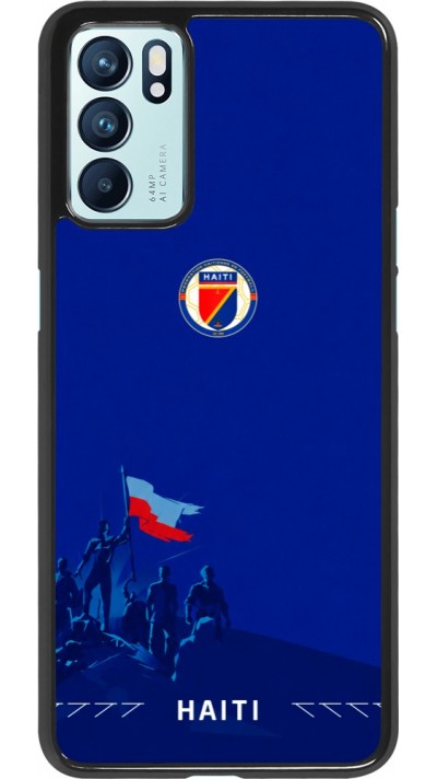 Coque OPPO Reno6 5G - Maillot de football Haiti 2026 personnalisable