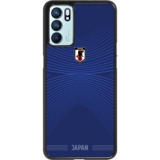 Coque OPPO Reno6 5G - Maillot de football Japon 2026 personnalisable