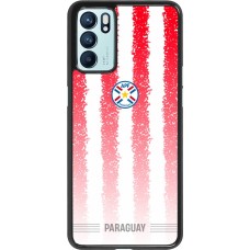 Coque OPPO Reno6 5G - Maillot de football Paraguay 2026 personnalisable