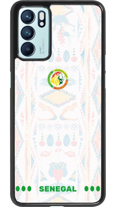 Coque OPPO Reno6 5G - Maillot de football Sénégal 2026 personnalisable