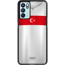 OPPO Reno6 5G Case Hülle - Türkei personalisierbares Fussballtrikot