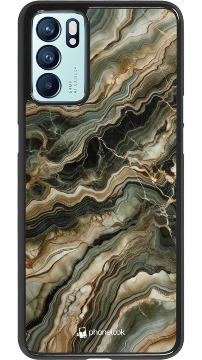 Coque OPPO Reno6 5G - Marbre Olive