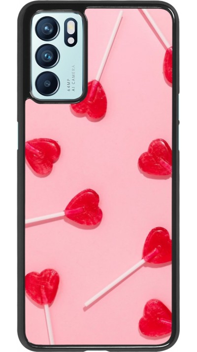 Coque OPPO Reno6 5G - Saint Valentines Day 26 Lollipop