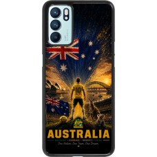 Coque OPPO Reno6 5G - Football Australie splash 2026