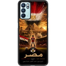 Coque OPPO Reno6 5G - Football Égypte splash 2026
