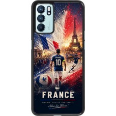 Coque OPPO Reno6 5G - Football France splash 2026
