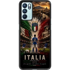 Coque OPPO Reno6 5G - Football Italie splash 2026