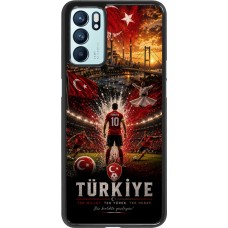 Coque OPPO Reno6 5G - Football Turquie splash 2026
