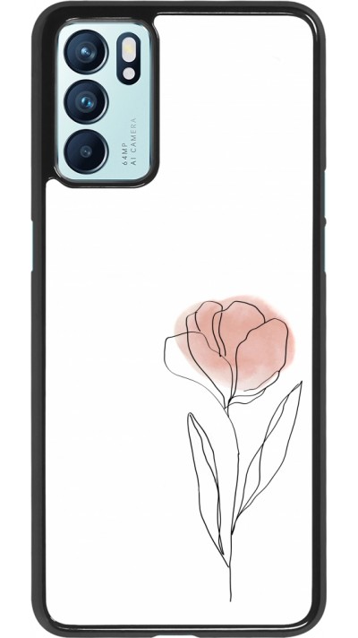 Coque OPPO Reno6 5G - Spring 23 minimalist flower