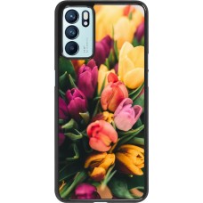 Coque OPPO Reno6 5G - Bouquet of tulips Spring 2026