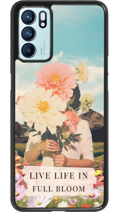 Coque OPPO Reno6 5G - Live life in full moon 2026